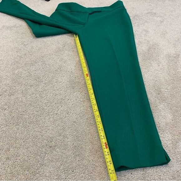 TALBOTS Signature emerald green pants Sz 8 - Picture 9 of 10